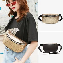 Модные блестящие противоугонные многофункциональные Женские поясные сумки роскошные новые горячие продажи телефон монета карман женская сумка из двери спортивные сумки