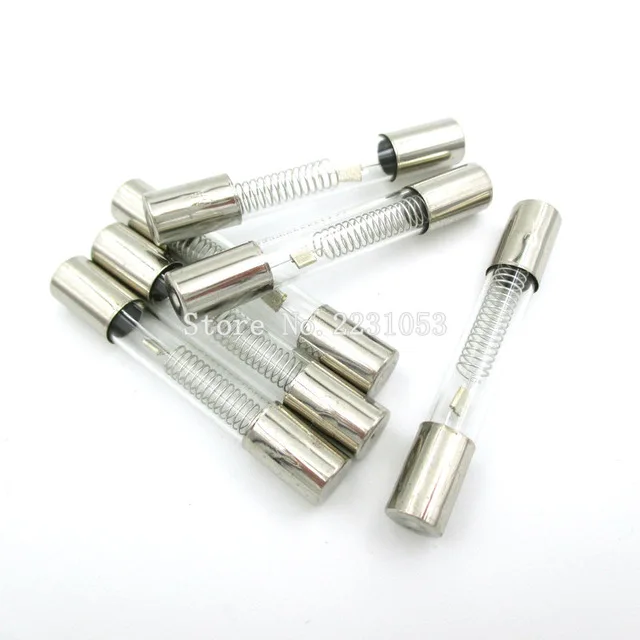 10PCS 5KV Khusus Microwave Oven Fuse 6*40Mm 0.65A 0.7A 0.75A 0.8A 0.9A  Tabung Kaca Fuse 5000V 700MA 6X40Mm Tekanan Tinggi Fuse|Sekering| -  AliExpress