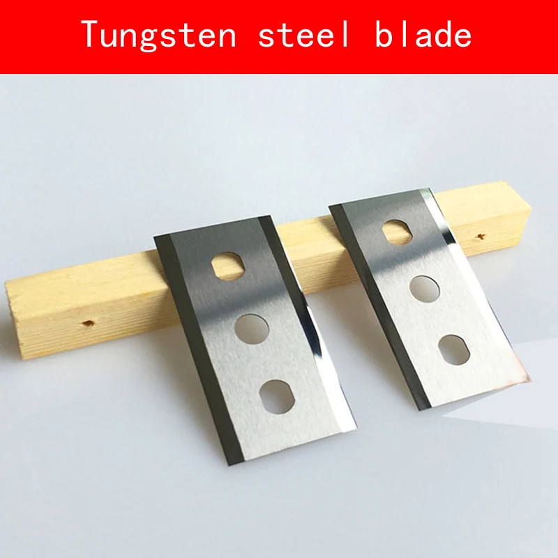 Three hole tungsten steel blade tape cutting Slitting blade for