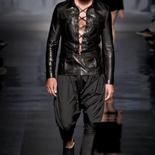 Новинка года мужская одежда модные женские туфли повседневные штаны-шаровары свободные штаны-шаровары обтягивающие штаны укороченные Штаны размера плюс этап певиц