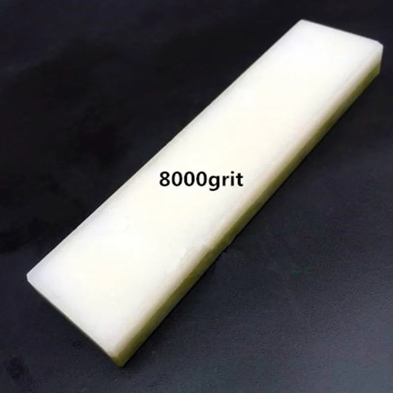 

Professional 8000/10000 Double Sides Natural Green Agate Whetstone Knife Sharpener Sharpening Stone