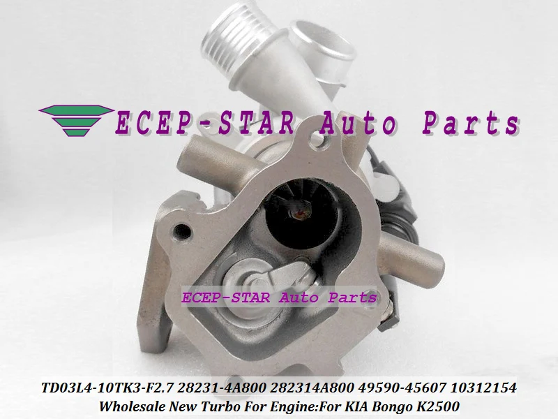 TURBO TD03L TD03L4-10TK3-F2.7 28231-4A800 28231 4A800 282314A800 49590-45607 49590 45607 10312154 For KIA Bongo K2500 2.5L 1.5L (4)