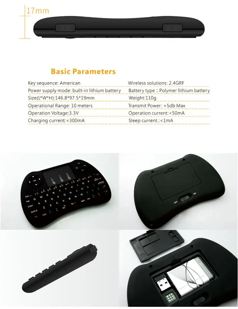 H9 keyboard without--10