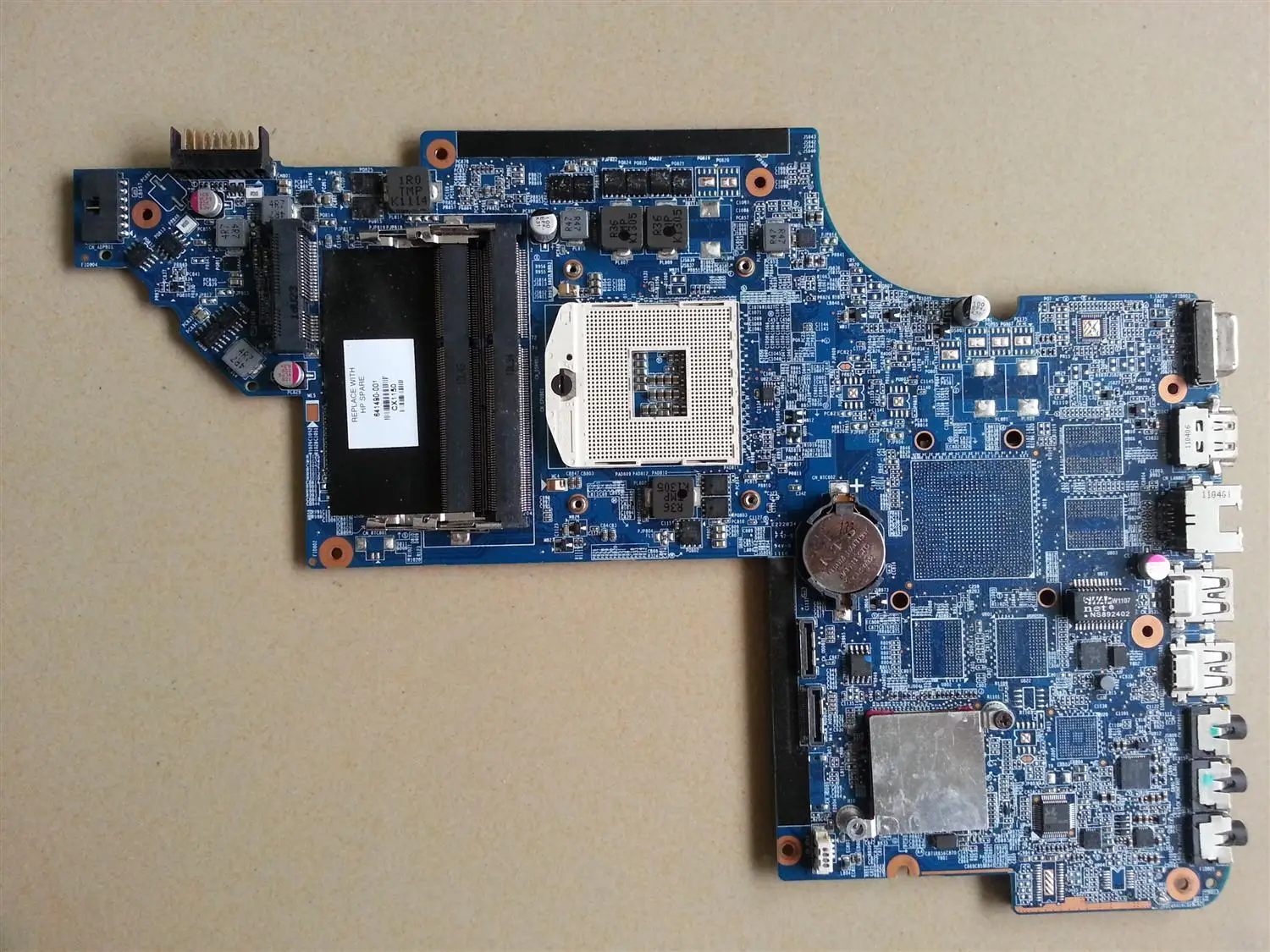 Wholesale laptop motherboard 641490-001 for HP Pavilion DV6 DV6-6000 HM65 Notebook PC systemboard 100% Tested wholesale laptop motherboard 682171 001 for hp envy dv6 dv6 7000 630m 2g notebook pc systemboard 682171 501 90 days warranty