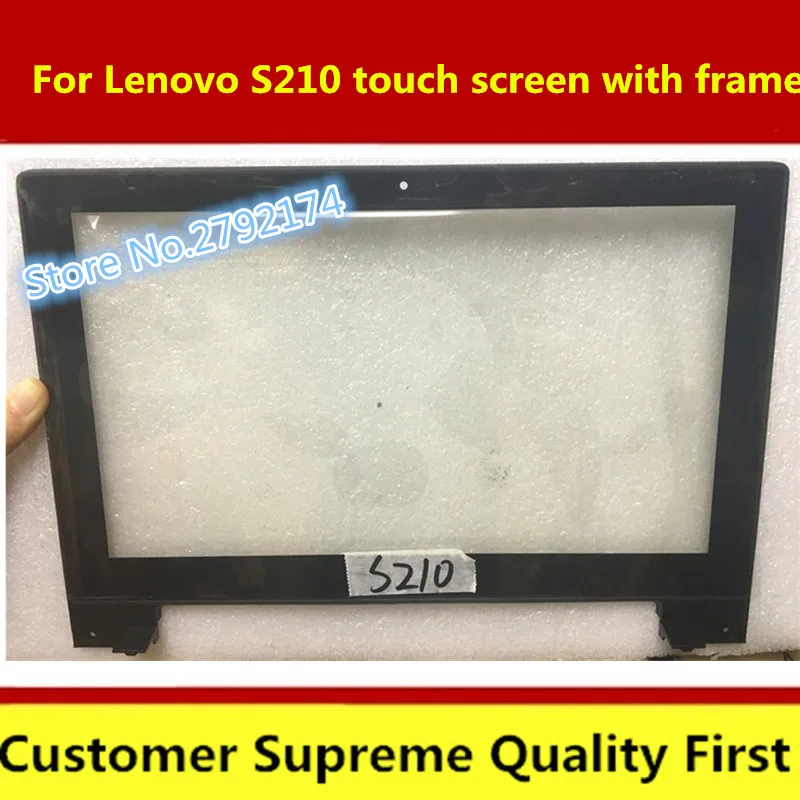 Сенсорный экран с рамкой 11 6 дюймов Замена для Lenovo IdeaPad S210 S20-30 Сенсорное стекло