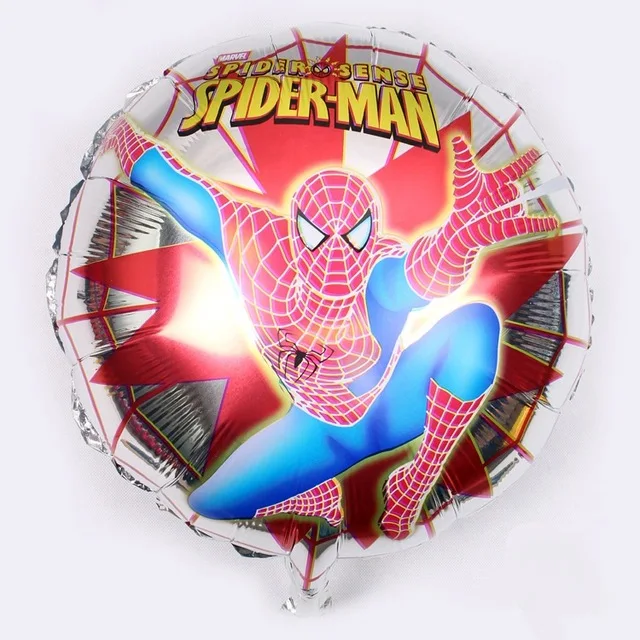 1 шт воздушные шары-пауки красные вечерние надувные герои большой гелиевый воздушный шар из фольги для маленьких мальчиков, украшение для дня рождения - Цвет: F