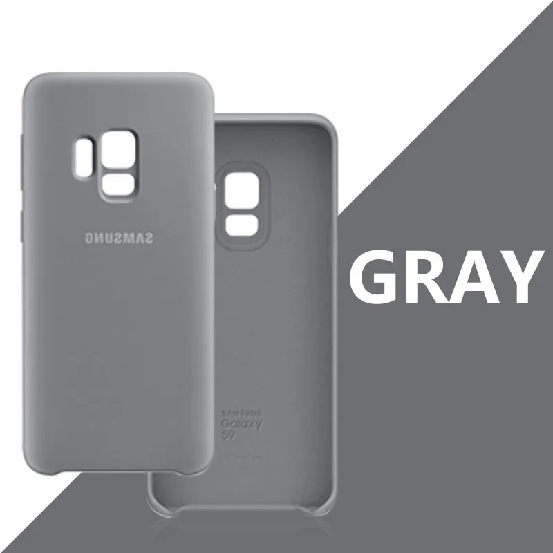 Чехол для samsung Galaxy S9 S9 Plus G960 G965, мягкий силиконовый чехол, защита 360, противоударный чехол для телефона, без розничной упаковки - Цвет: Gray