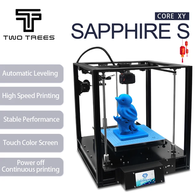 TWO TREES 3D Printer High precision Sapphire S CoreXY ...