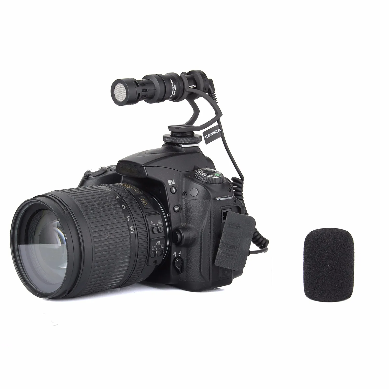 Всенаправленный видеомикрофон Comica CVM-VM10 II для смартфона DJI OSMO GoPro и микро-камеры +