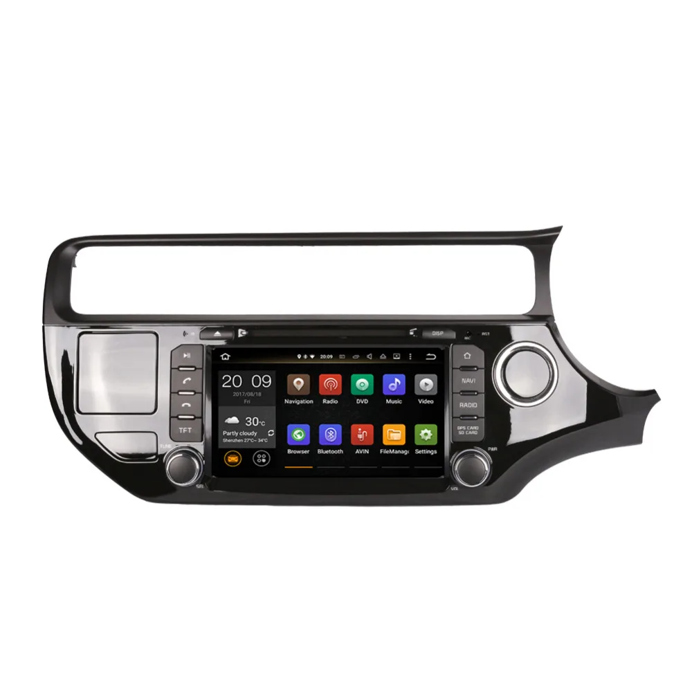 Best 8 Inch Android 8.0 Octa Core 4GB RAM Car GPS Navigation For Kia Rio 2015 2016 Right Hand Driving Radio Stereo Multiedia Player 3 Best 8 Inch Android 8.0 Octa Core 4GB RAM Car GPS Navigation For Kia Rio 2015 2016 Right Hand Driving Radio Stereo Multiedia Player 3