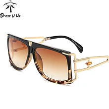DRESSUUP роскошные квадратные женские солнцезащитные очки, брендовая дизайнерская большая оправа UV400, солнцезащитные очки Occhiali Oculos De Sol Donna Feminino