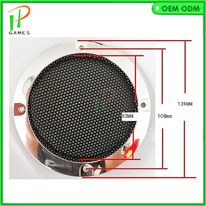 2 Pcs Speaker Net Loudspeaker Speaker Grill Arcade Game Machine