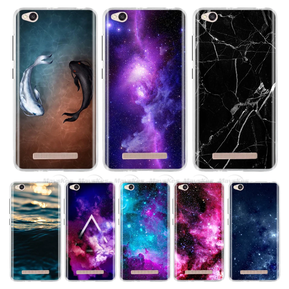 

Colourful For Xiaomi Redmi 4A 5A 6A Case Soft TPU Silicone Colored Painting Phone Cases For Xiaomi Redmi 6A Redmi 4A 5A 6A Cover