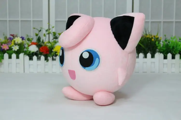 Карманные монстры Jigglypuff Аниме Косплей 35 см розовый Плюшевая Кукла из мультфильма