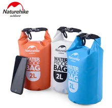 NatureHike 2L 5L High Quality Outdoor Waterproof Bags Ultralight Camping Hiking Dry Organizers Drifting Kayaking Swimming Bags
