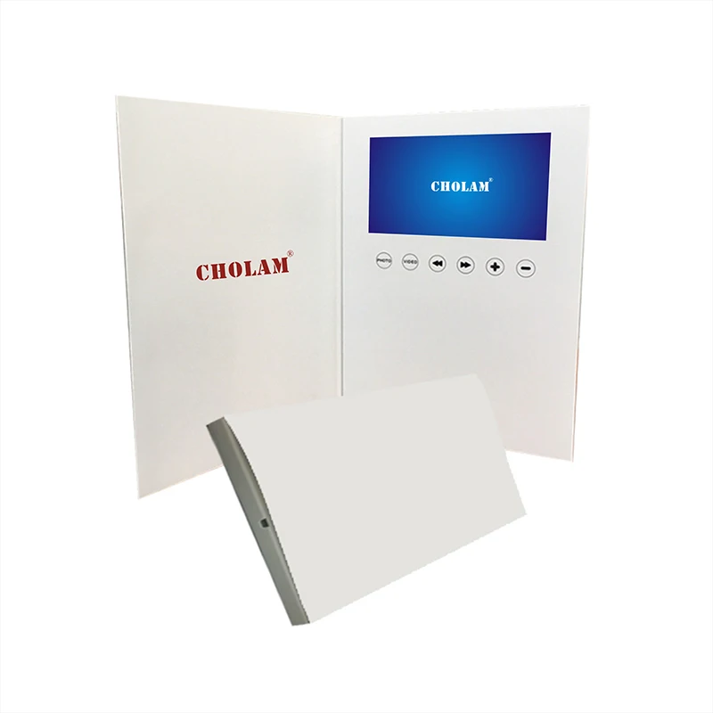 

7 INCH VERTICAL VIDEO BROCHURE CARD FOR ADVERTISING OR BLESSING