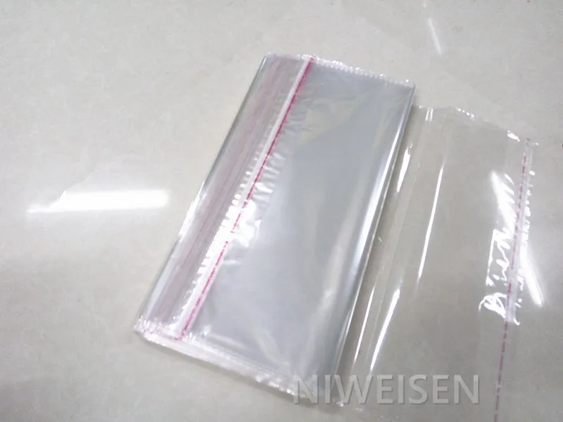 100pieces/lot, 60 x 85cm Self Adhesive Seal OPP bags Clear plastic