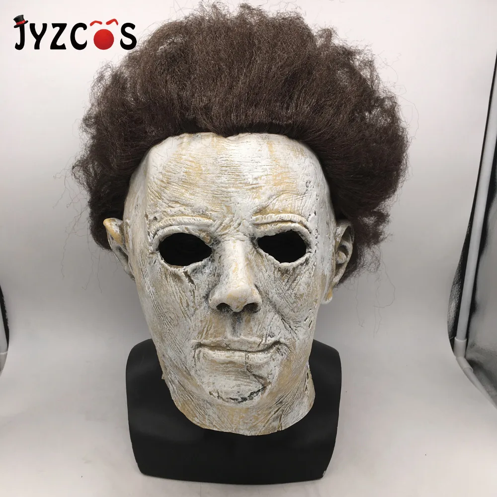 JYZCOS Пурим Хэллоуин маска Майкл Майерс для взрослых вечеринок и маскарадов