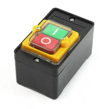 

AC 380V 10AMP Water Resistant Insulation Housing On-Off Lock Button Switch