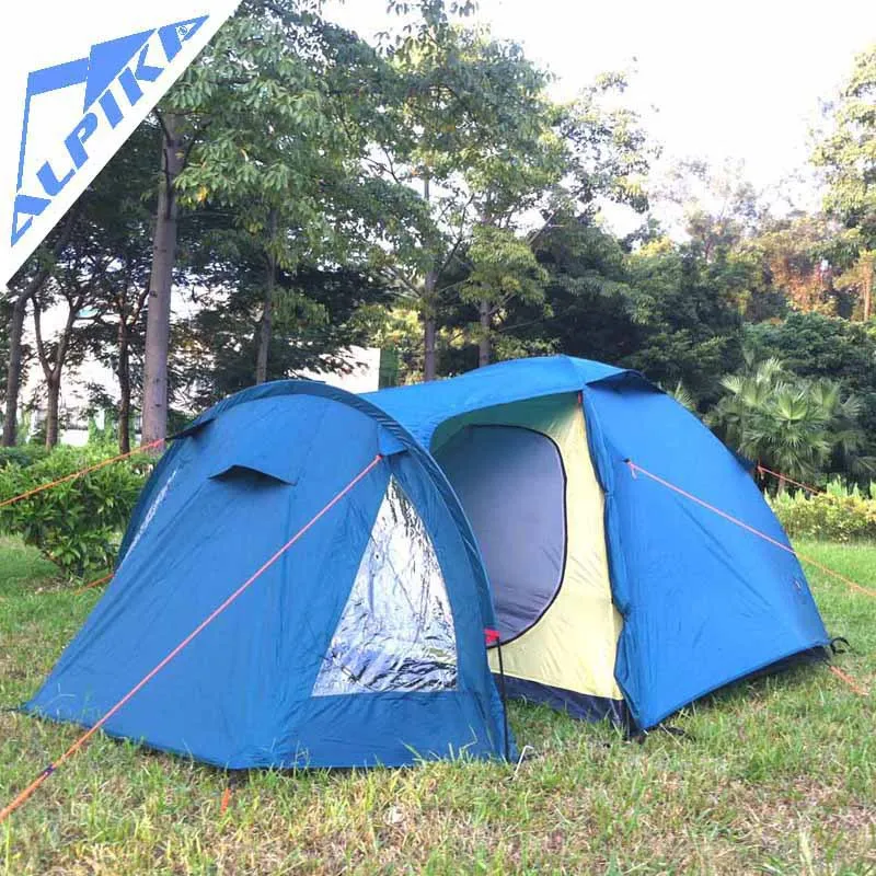 

Scout Aluminum pole 3 person 1 bedroom 1 living room anti rain wind proof family hiking fishing beach outdoor camping tent