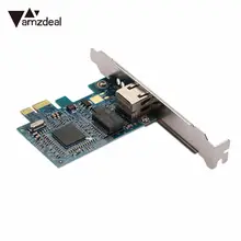 AMZDEAL Super speed Broadcom BCM5751 Gigabit 10/100/1000M PCI-E PCI Express Настольный сетевой адаптер Ethernet