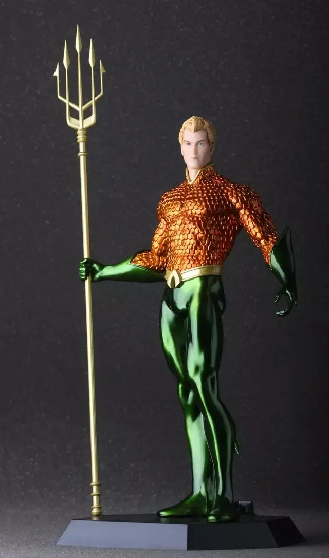 Chanycore Aquaman 25cm 1pcs PVC Figure DC Comics Justice League Action Anime Figures Models Decorat