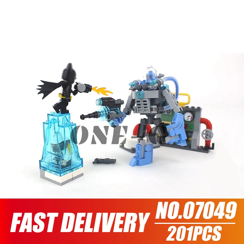 Строительные блоки Mr.Freeze Ice Attack 07049 Совместимость legoingly Бэтмен Супер Герои кино 70901