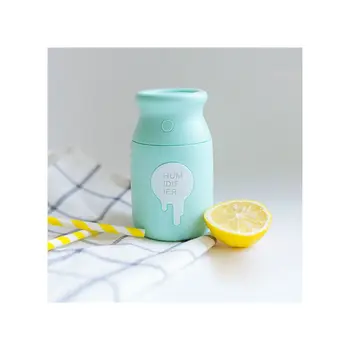 

180ML Cute Mini Bottle Humidifier Ultrasonic Car Air Humidifier Mini USB Aroma Diffuser Office Waterless Shut-off For Baby Pregn