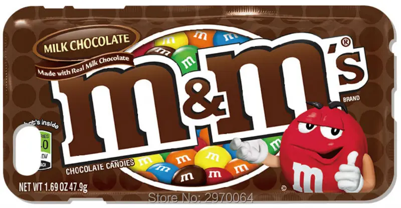

M&M Chocolate Phone Cover For iphone 4S 5 5S SE 5C 6 6S 7 Plus For iPod Touch 4 5 6 For Nokia Lumia 520 630 930 Case Capa Coque