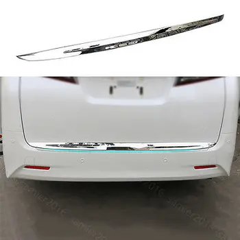 

Chrome ABS Fit For Toyota Alphard 15-17 Rear Trunk Lid Cover Trim Tailgate Strip