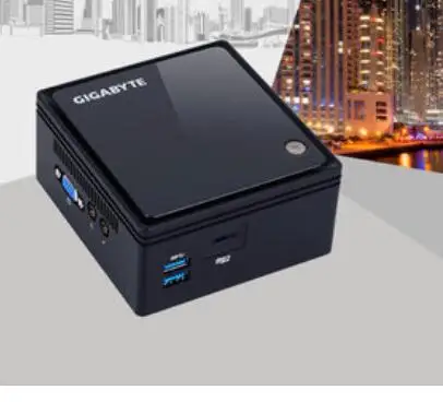  original Brix Mini HTPC computer GB-BACE-3000 with 8G memory+ 256G ssd 