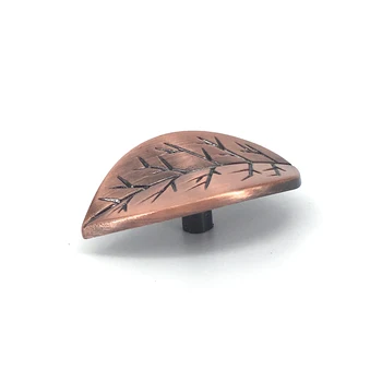 

10PCS Antique Kitchen Cabinet Knobs Pulls Handles Decorative Furniture Knob Pull Cute Leaf knobs