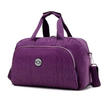 Холщовые водонепроницаемые сумки для мужчин винтажные модные сумки на плечо женские нейлоновые дорожные сумки на молнии выходные вещевой пакет