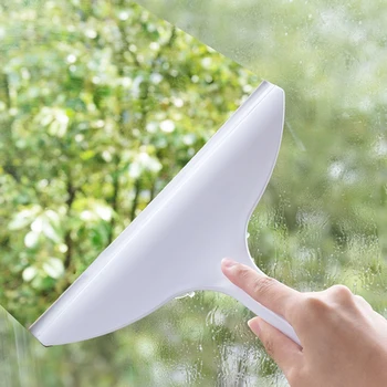 

Glass Window Wiper Blade Squeegee Bathroom Squeegee for Shower with Suction Cup for Glass, Mirror, Door Cleaner