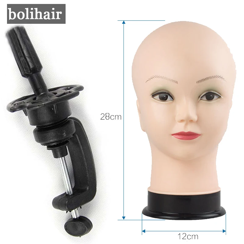 Factory Wholesale Soft Pvc Realistic Mannequin Head For Wigs Hat
