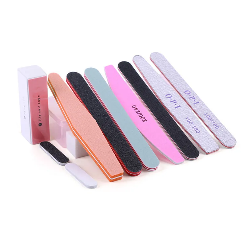 Manicure wholesale nail file polishing grind contusion nail shape