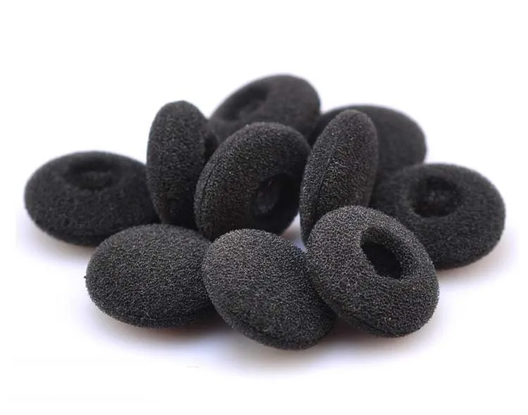 

20PCS Ear Tips Buds Replacement Soft Sponge Foam Eartips Earbuds For 15mm Earphone