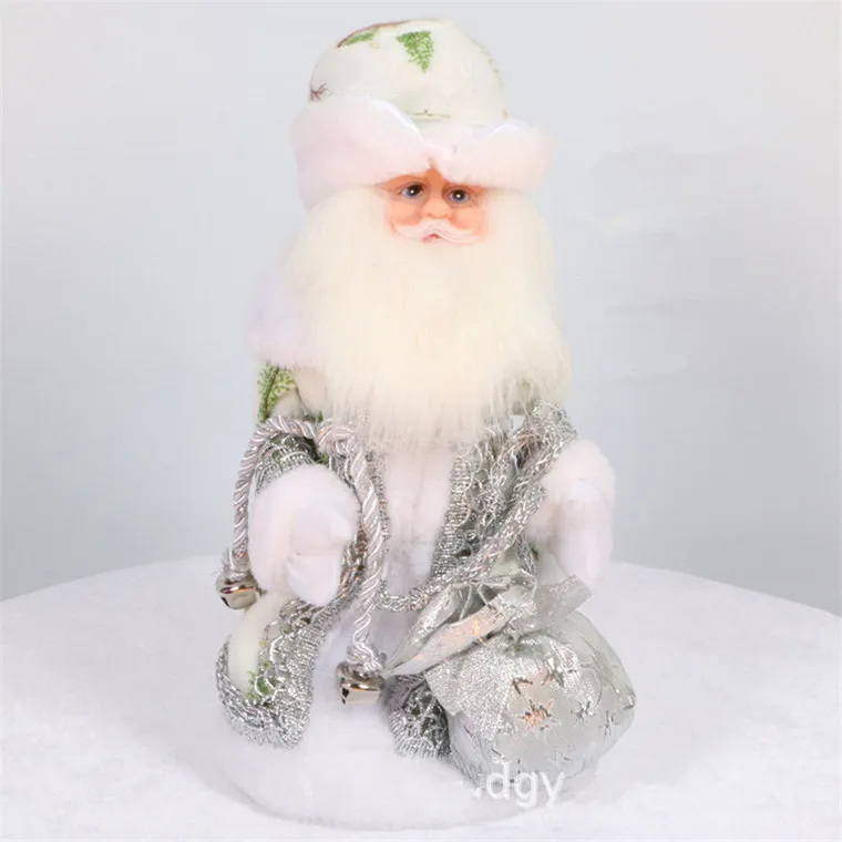 Decorações de Boneca para Crianças Russo Musical Papai Noel Natal Criativo 12 Polegada Elétrica Falando Brinquedos 5 Brinquedos de pelúcia eletrônicos