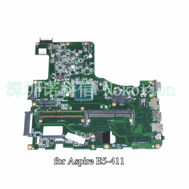 Nokotion Da0zqmmb6f0 For Acer Asipre E5 411 Laptop Motherboard With Sr1w3 N2930 Cpu On Board Onboard Cpu Cpu For Laptoplaptop Motherboard Aliexpress