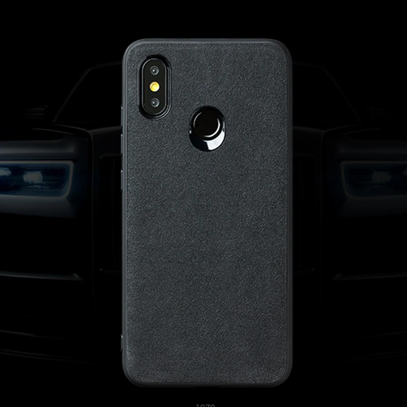 Luxury Leather Phone Case for Redmi Note 7 Xiaomi Mi 9 8 SE Lite 6 6x 5 5x Mix 2s Max 3 Mi8 Car Logo Coque Silicone Cover