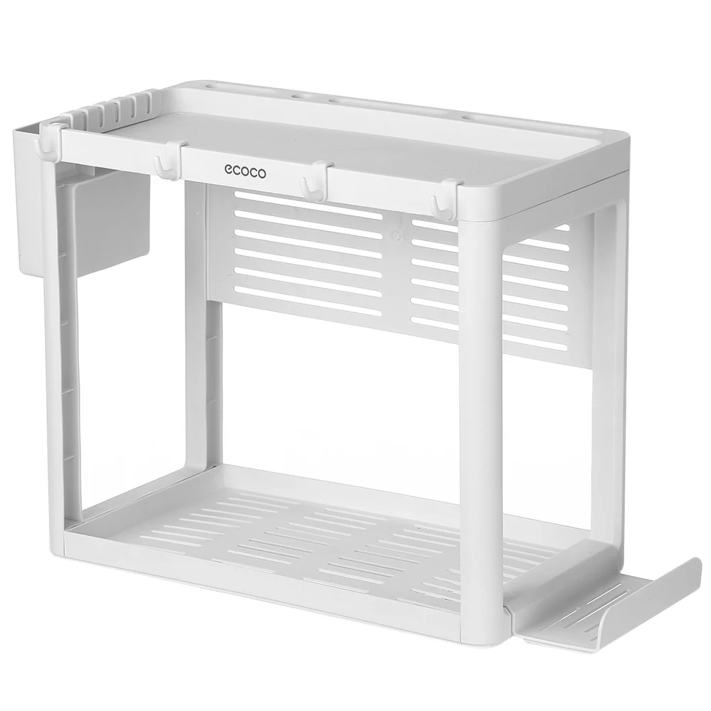 Kitchen Storage Rack Kitchen Storage Tool Hanging Hooks Chopsticks Cutting Board Holder Spice Rack Kitchen Organizing Tool