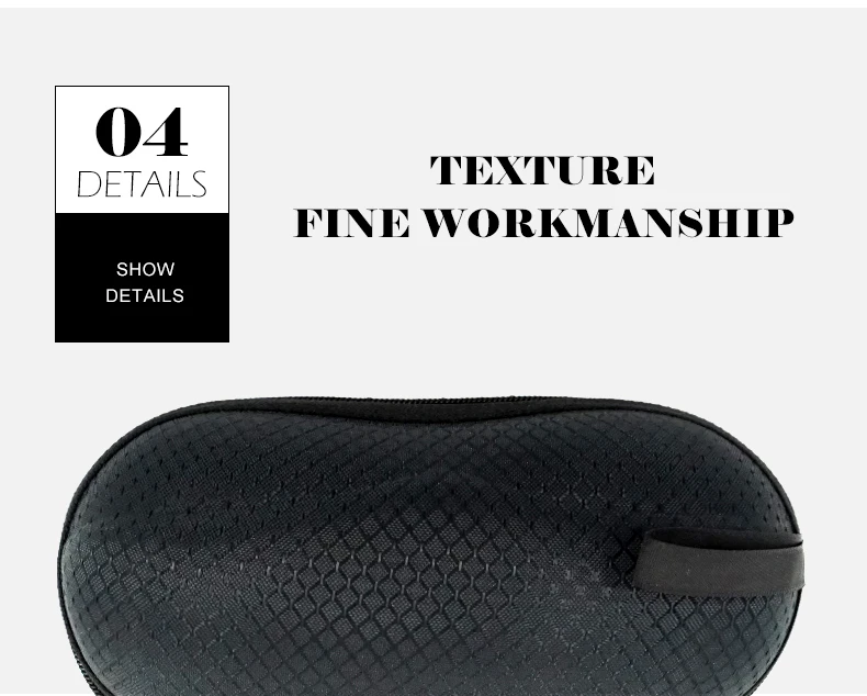 1 (5) MINIMUN Lattice Sunglasses Case High Quality Women Men Glasses Box Zipper Eyewear Cases Eyewear Accessories 