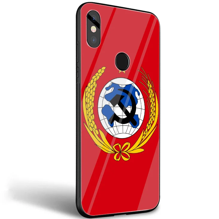 Desxz СССР чехол крышка для Xiaomi 8 Lite A1 A2 9 Redmi Note 5 6 7 Pro 6A 4X Pocophone F1 оболочки - Цвет: G10