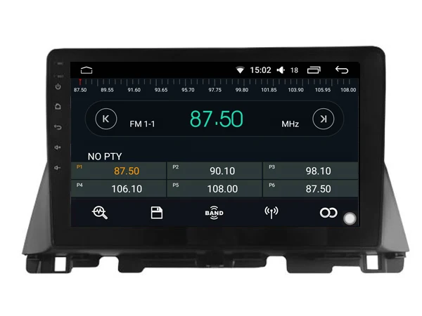 Excellent OTOJETA DSP stereo carplay android 8.1.2 car radio for K5 2015-2016 KIA OPTIMA Gps navi Ips screen video player tape recorder 3
