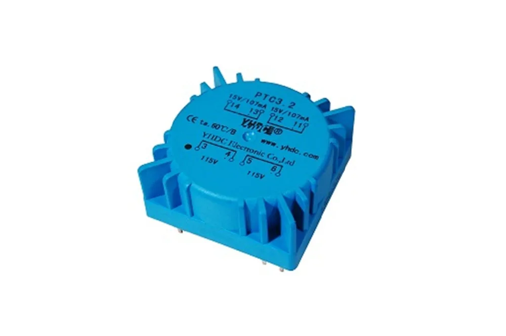 PTC3.2 для использования аудио Мощность 3.2VA 2*115V 2*22V тороидальный трансформатор