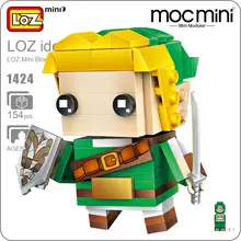 LOZ Blocos Super Hero Figura de Ação Jogos Japoneses Mini Blocos de Construção Tijolos Educacionais DIY Hobbies Brinquedos De Montagem de Plástico 1424