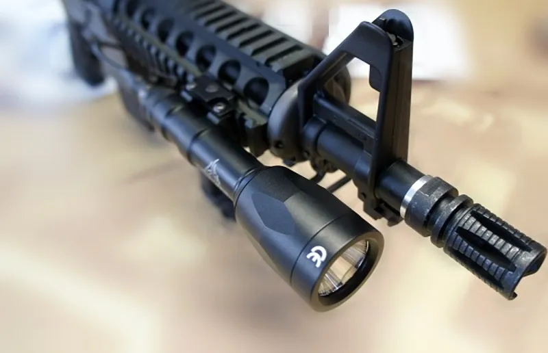 Rifle de Caça Evolução Noite Airsoft Arma Leve M600p Levou Luz Olheiro Softairô Linterna Lanterna Tática Ne04027 2 Linterna Lanterna Tática NE04027
