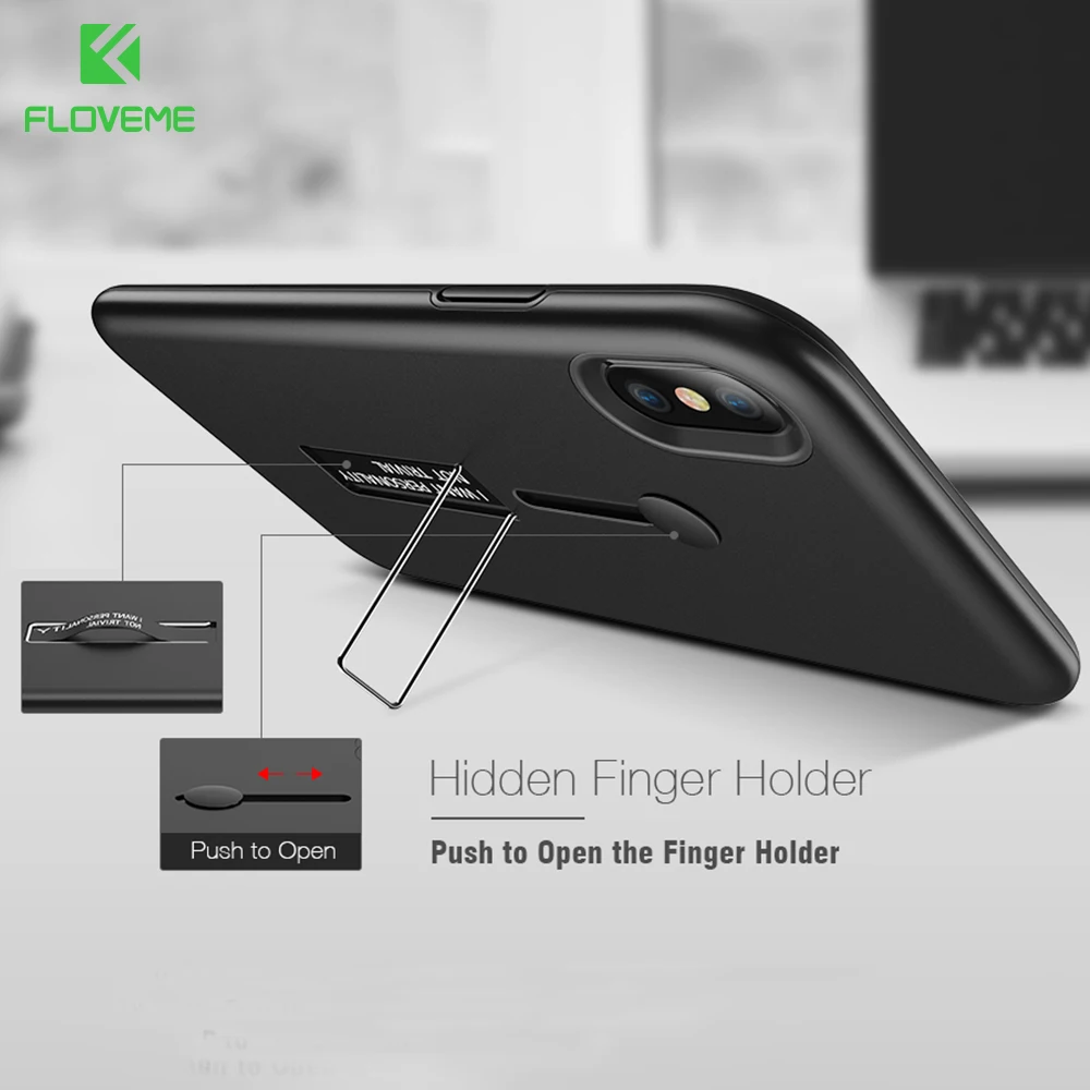 

KISSCASE Ring Holder Stand Case For iPhone X 5 5SE SE 8 7 6 Plus Phone Cover For iPhone 8 7 6 6s Plus 5S SE Shells Accessories
