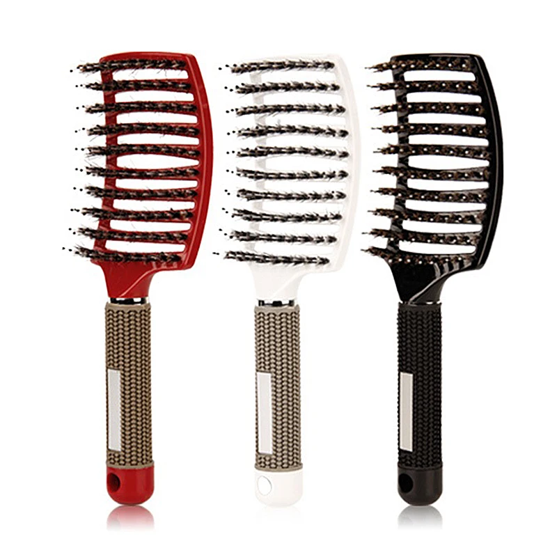 

Portable Massage Hair Combs Arc Hairdressing Brush Hair Care Comb ABS Handle Hair Brushes Hair Brushes Salon Beauty Supplies
