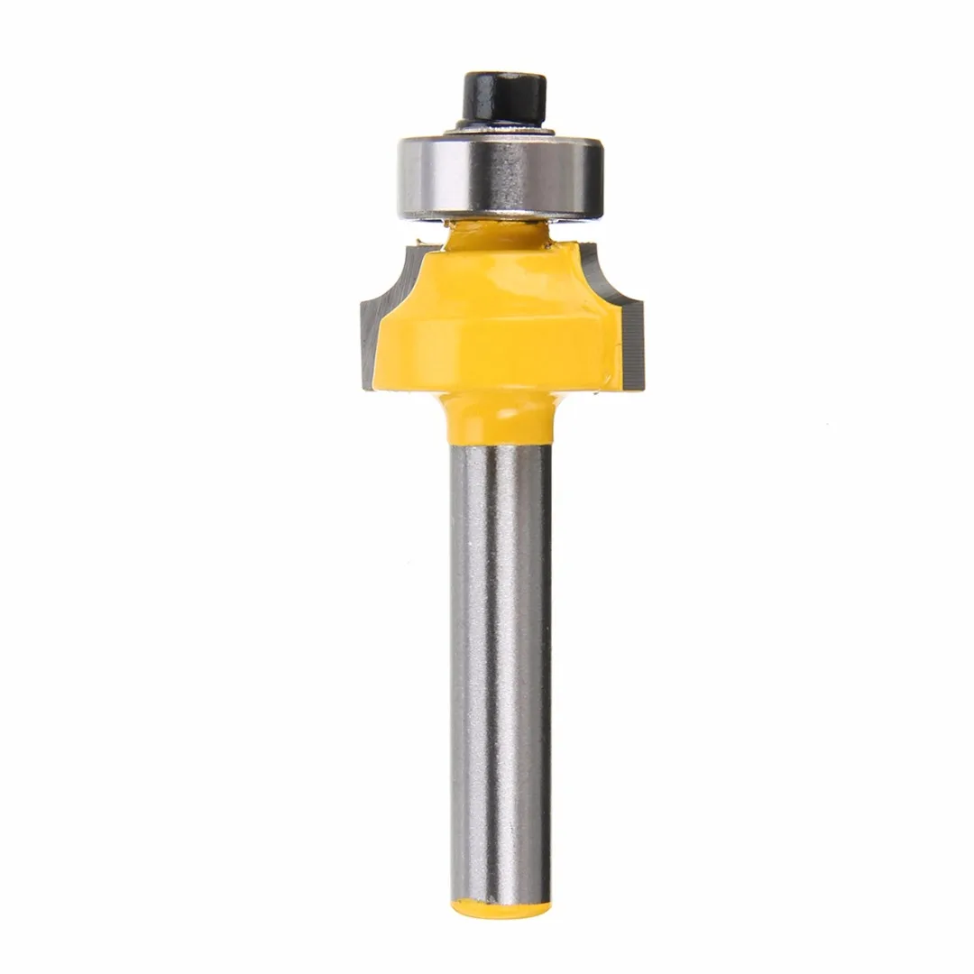 1pc Round Over Edging Router Bit 1/4" Shank 1/8" Radius Carbide